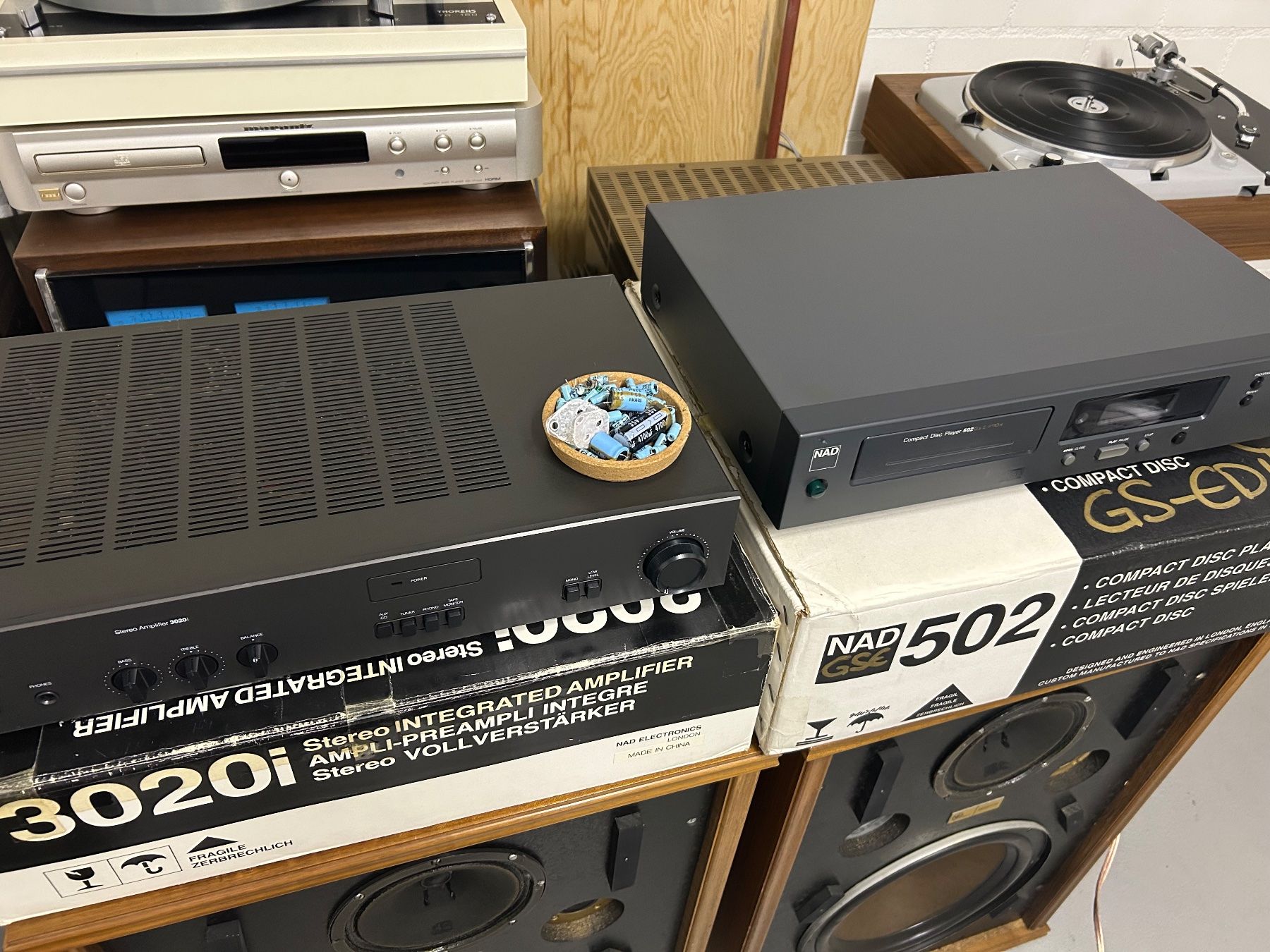 Nad Amplificatori: NAD 3020i & NAD CD502 Collectors Items – Usato da Baar venduto da AAT5