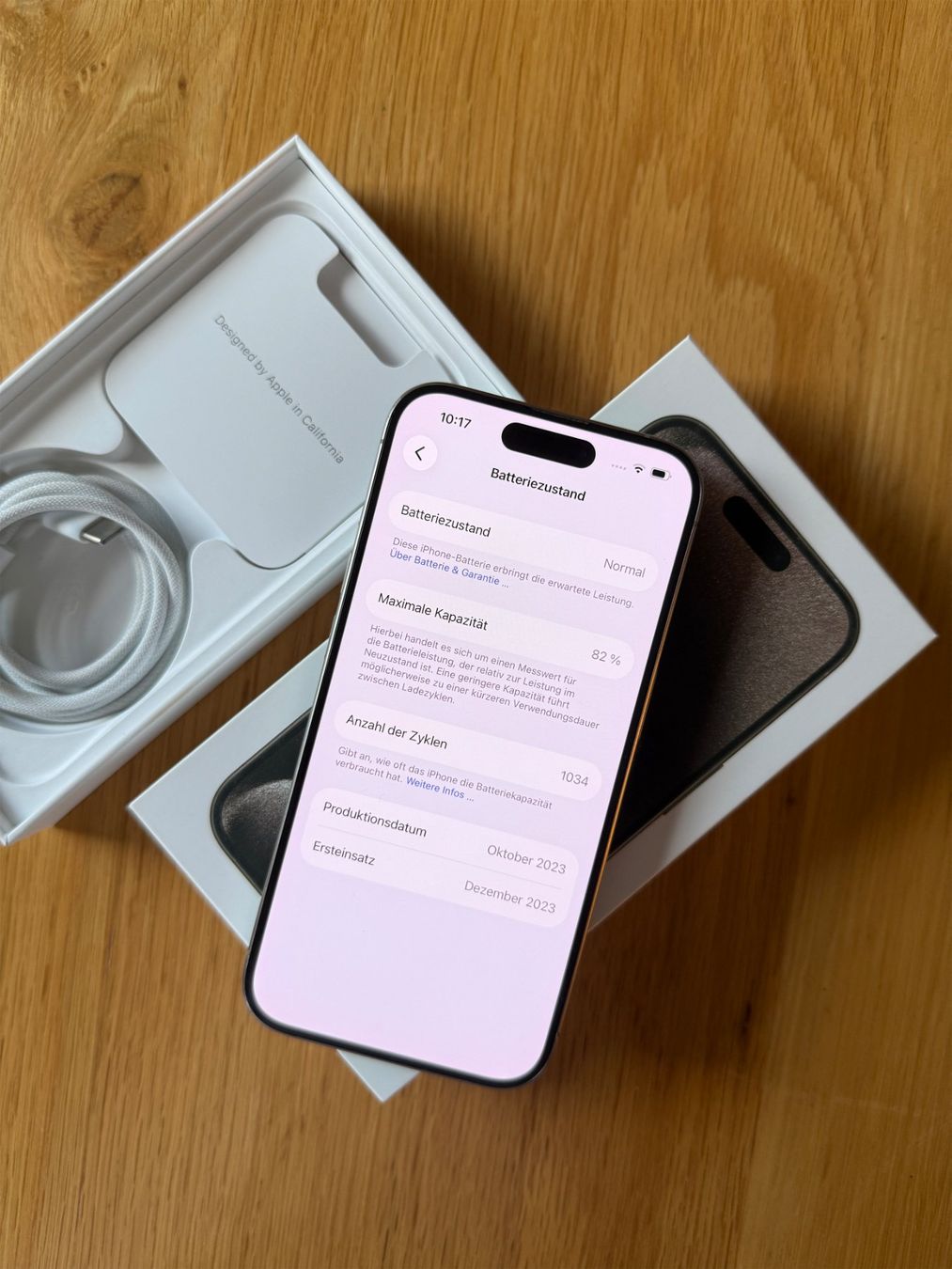 Apple Handys / Smartphones: Apple iPhone 15 Pro (512 GB, Natural Titanium, 6.10") – Gebraucht aus Langnau im Emmental von Ad-Hardy 1