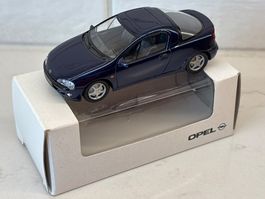Voiture miniature Schuco Opel Tigra bleu occasion