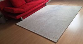 Teppich, 100% Polyamid, beige