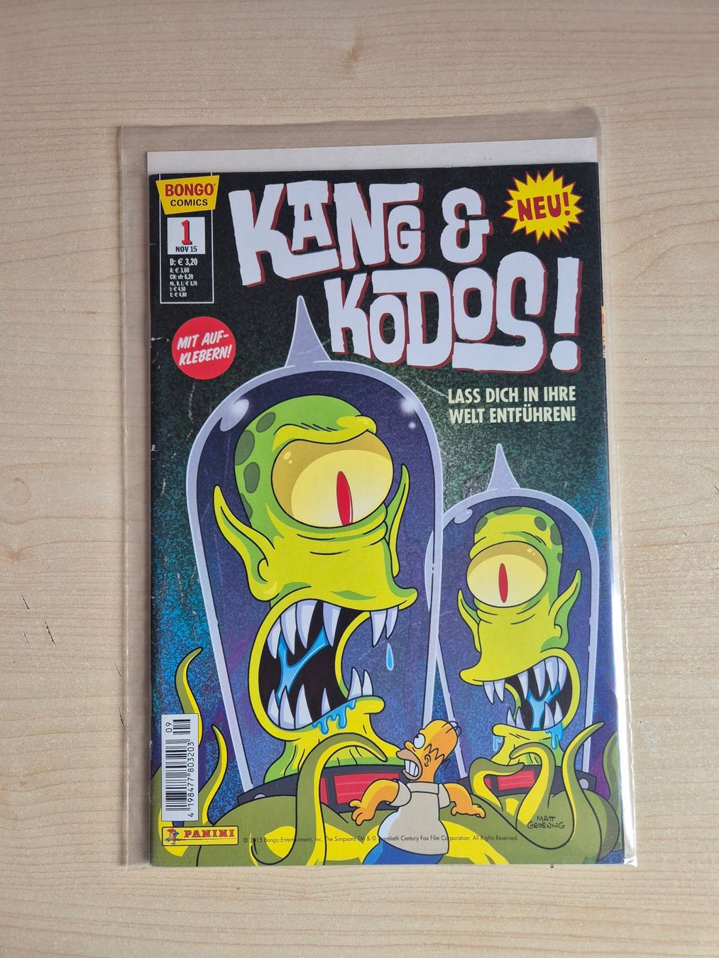 Fumetti: Kang & Kodos Nr. 1 – Usato da Sargans venduto da Gkohler0