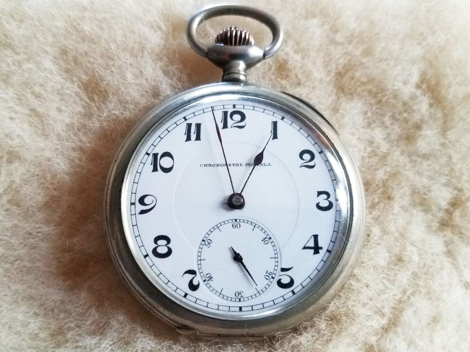 Orologi: Antike Taschenuhr Chronometre Postala – Usato da Rorschacherberg venduto da Marubium