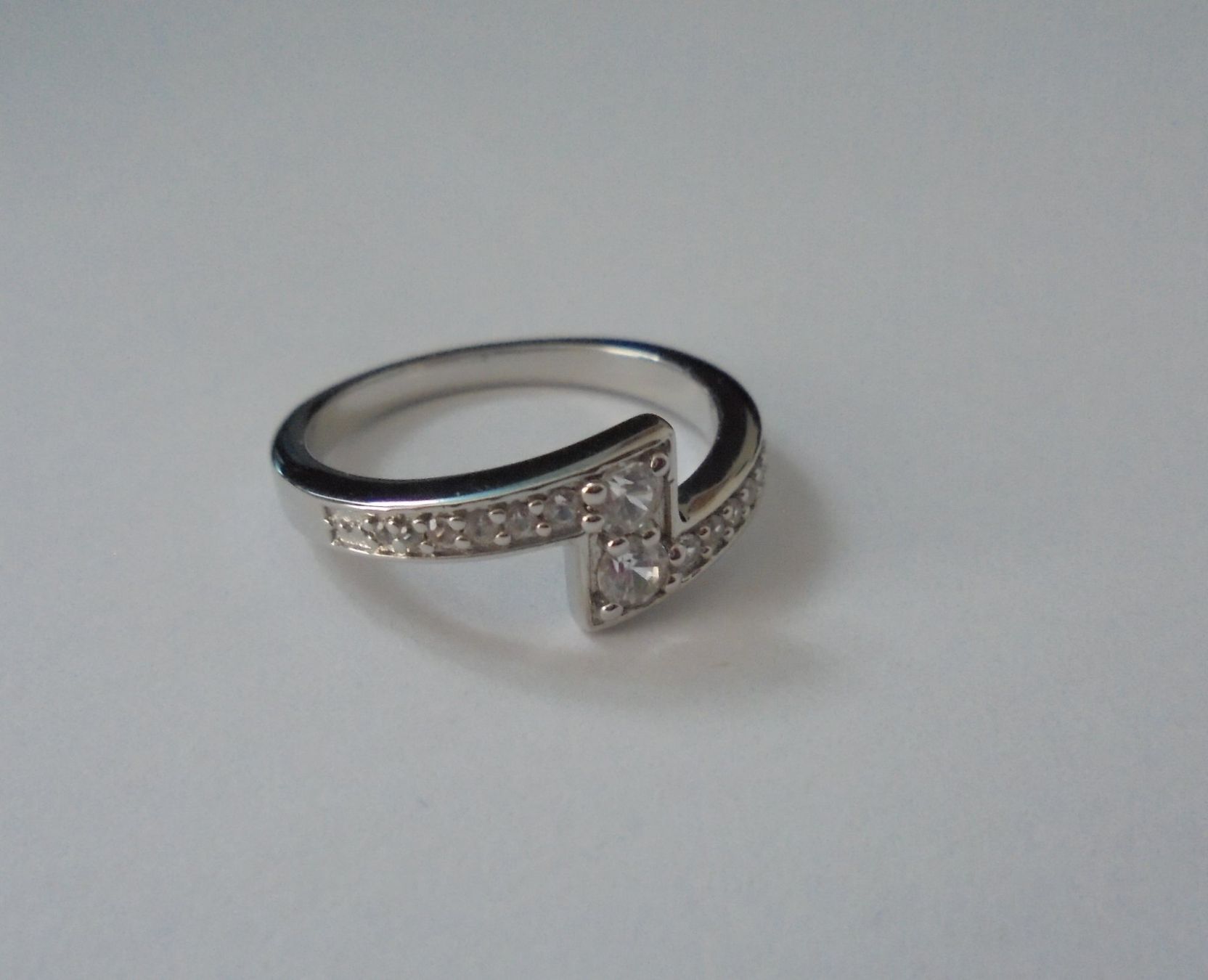 Anelli: Echtschmuck: Natürlicher echter Zirkon-Silberring 18/56 – Nuovo (secondo la descrizione) da Zuchwil venduto da maumauchi 3