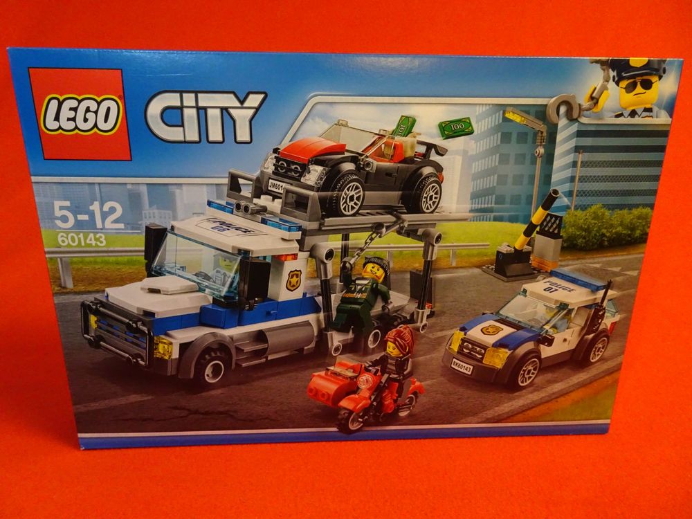 Lego 60143 Überfall auf Autotransporter (Neu und originalverpackt) in ...