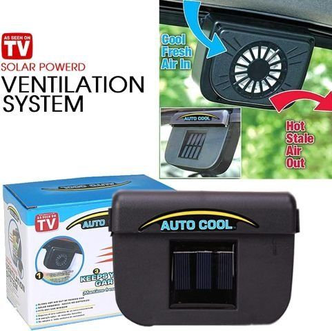 Ventilatori: Auto Ventilator Solarbetrieben **NEU** – Nuovo e nell'imballaggio originale da Stehrenberg venduto da AB-C