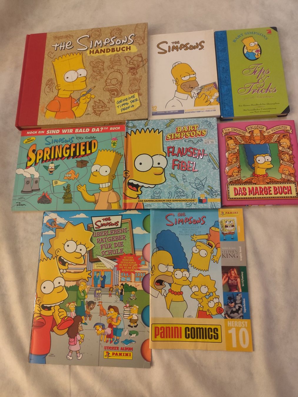 Fumetti: 6 x Bart Simpson Bücher – Usato da Dietikon venduto da nala_66
