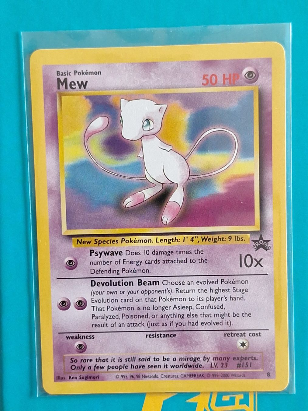 Pokémon Carte collezionabili: Mew Black Star Promo – Usato da Altstätten SG venduto da GGsGameshop