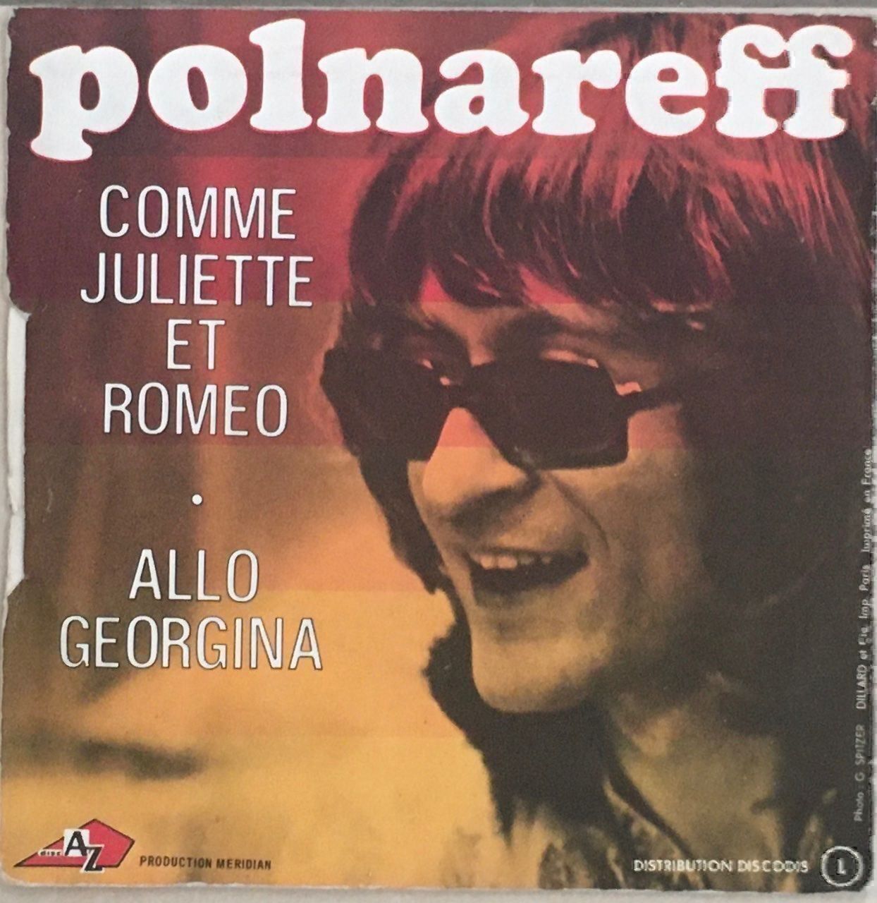 Vinyles: MICHEL POLNAREFF - ALLO GEORGINA – D'occasion à Bussigny par vinyl-pas-cher 1