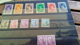 **briefmarken Tschechoslowakei 1945