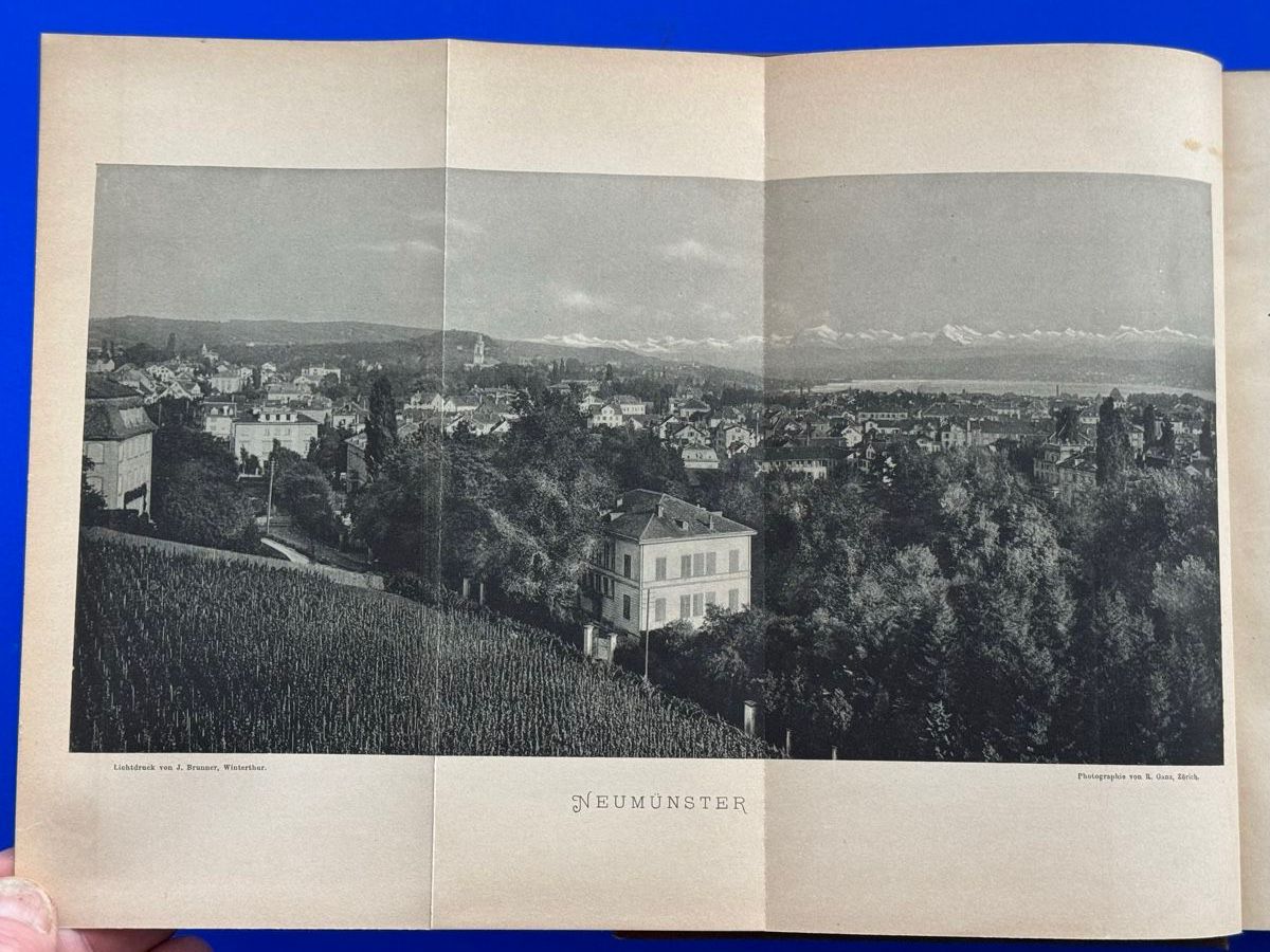 Bücher: 1889 Chronik der Kirchgemeinde Neumünster. Plan und Karten – Gebraucht aus Adliswil von buch_und_kunst 1