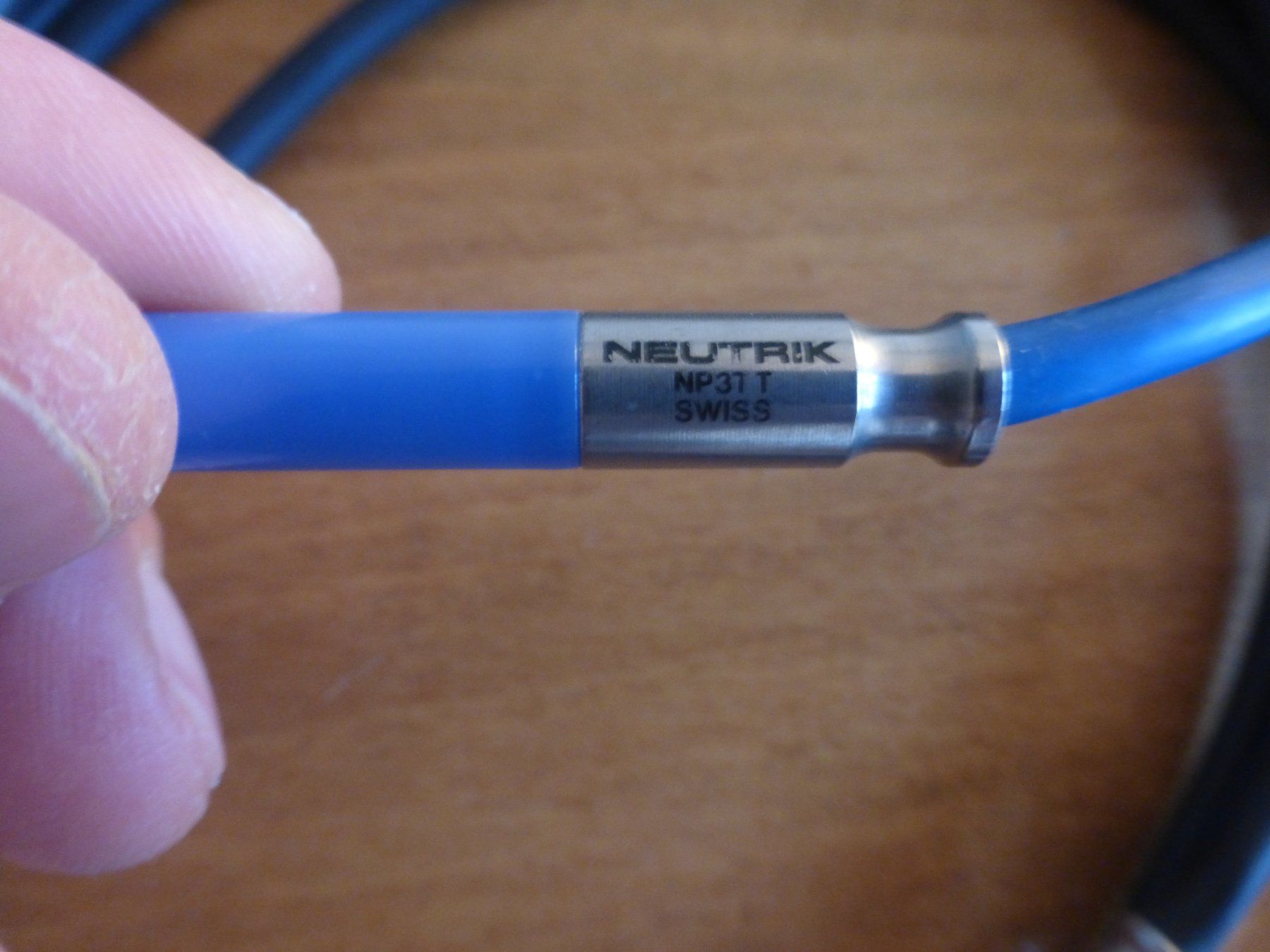 Neutrik Cavi: Neutrik Bantam NP3T T Patchkabelset – Usato da Zumikon venduto da psisound 4
