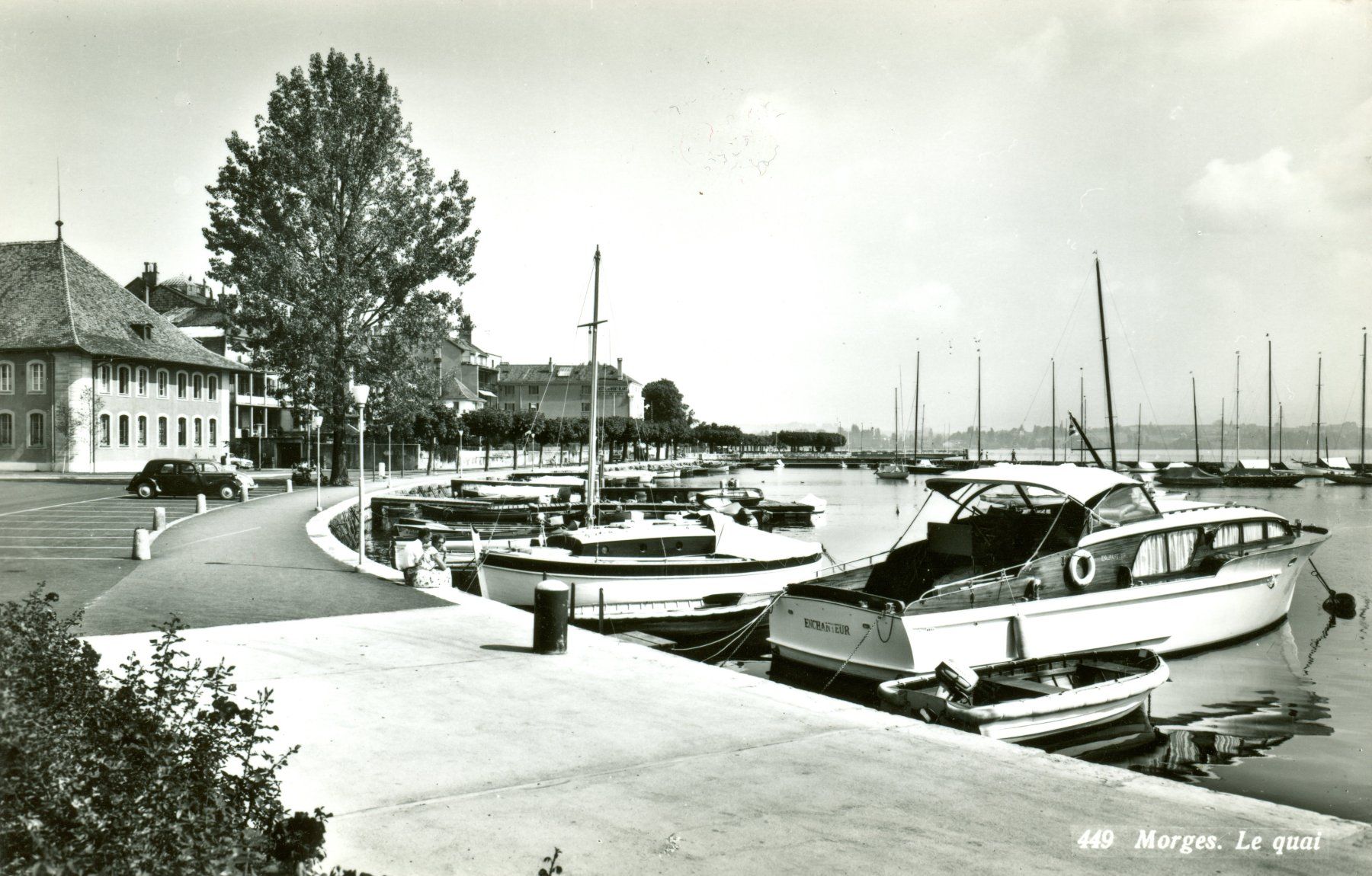 Cartoline postali: Morges - Le Quai – Usato da Chavornay venduto da SupraSenna
