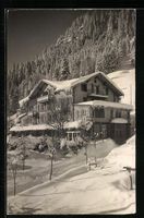 AK Adelboden, Hotel Edelweiss im Schnee