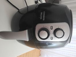 Heissluftfritteuse Cuisinier Deluxe schwarz gebraucht