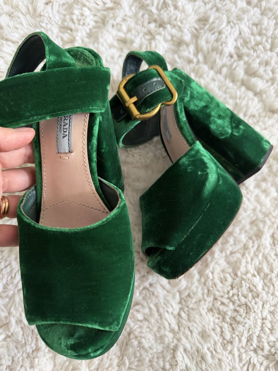 Prada Scarpe da donna: Prada velvet shoes – Usato da Schaffhausen venduto da Nadiuna 3