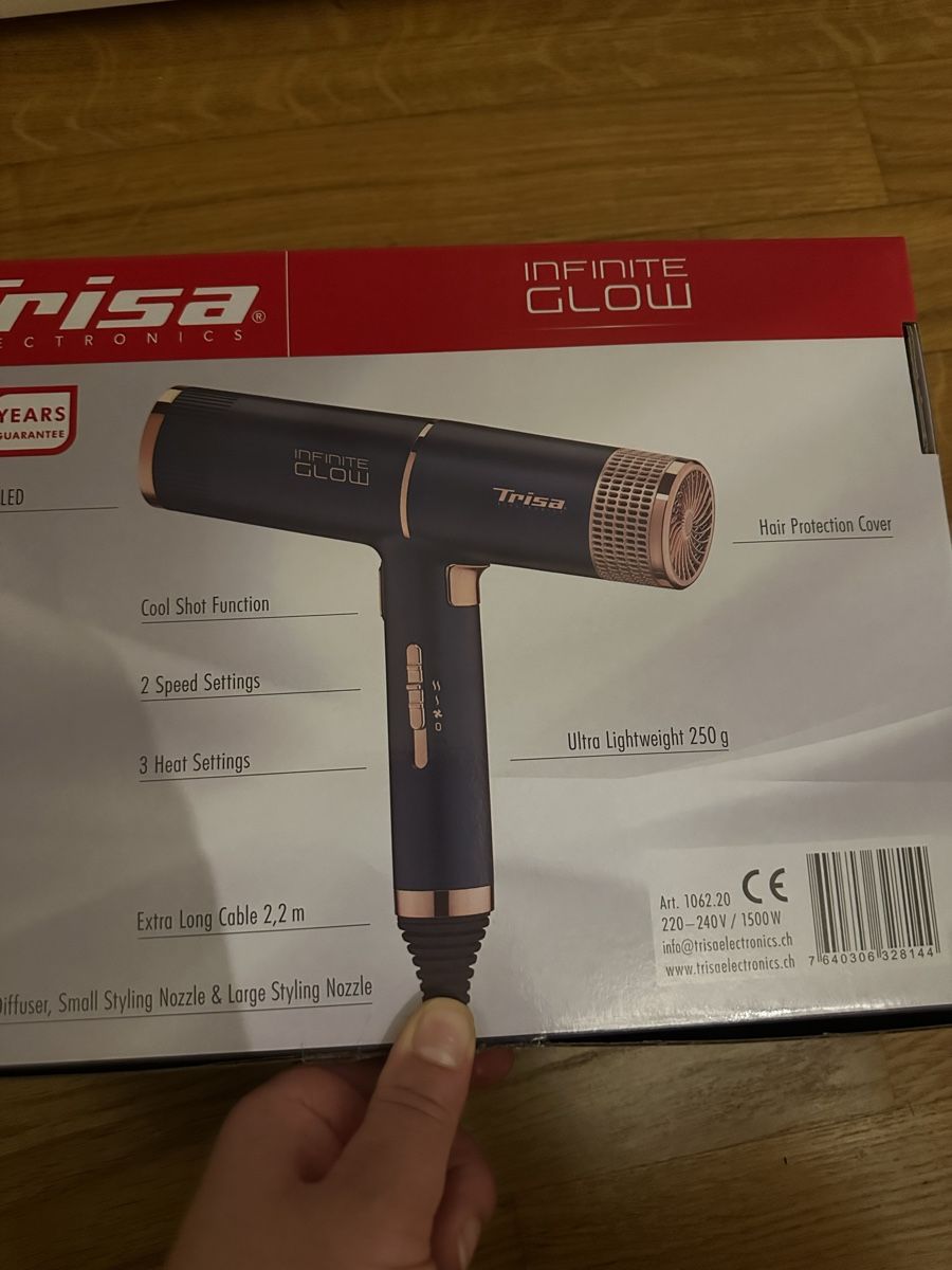 Trisa Asciugacapelli: Trisa Infinite Glow Haartrockner – Usato da Erlinsbach SO venduto da dikaan 4
