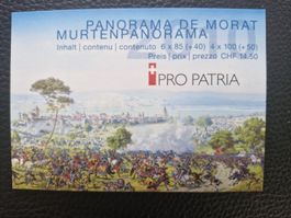 Pro Patria Briefmarkenheft 2010 Murtenpanorama - Rarität!