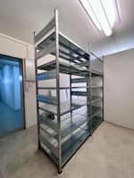 Errex Regale mit Projektionswand als Raumteiler