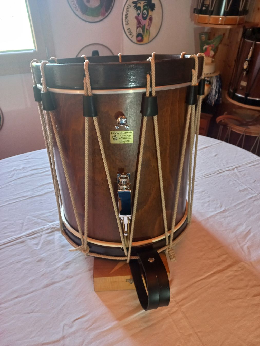 Musikinstrumente: Holztrommel 41cm  – Neu und originalverpackt aus Schwarzenberg LU von Trommelhund01