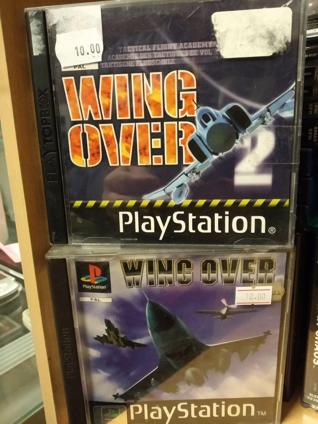 Sony Spiele: PlayStation 1 - PS1 - Wing Over 1 et 2 – Gebraucht aus Fribourg von PastGame