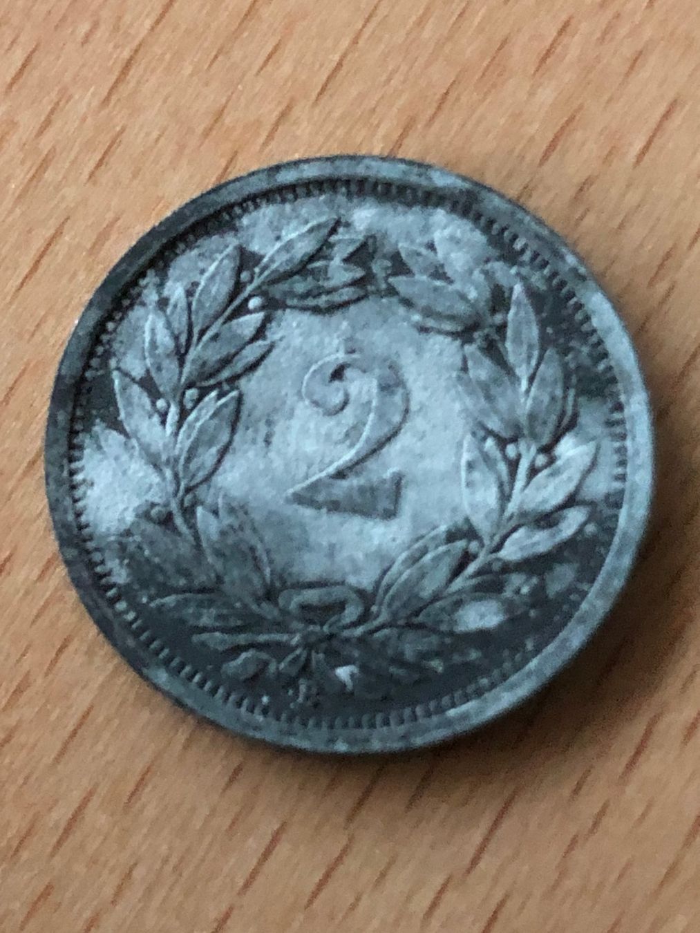 Tutti le monete: 2 Rp. 1944 – Usato da Schötz venduto da Odpa 1