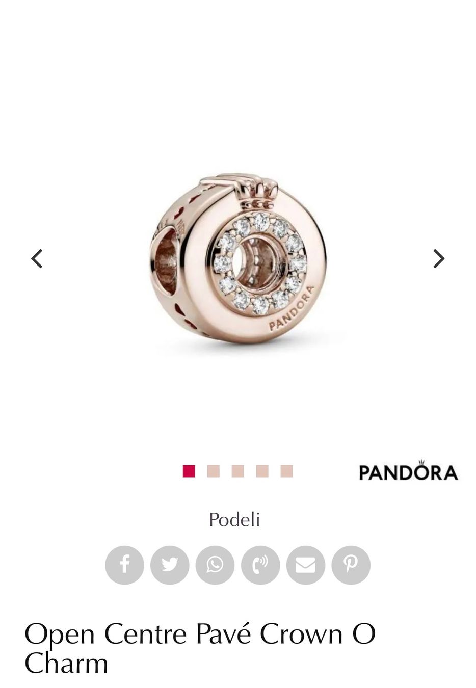 Pandora Ciondoli: Charm Pandora – Nuovo (secondo la descrizione) da Forel (Lavaux) venduto da julie13