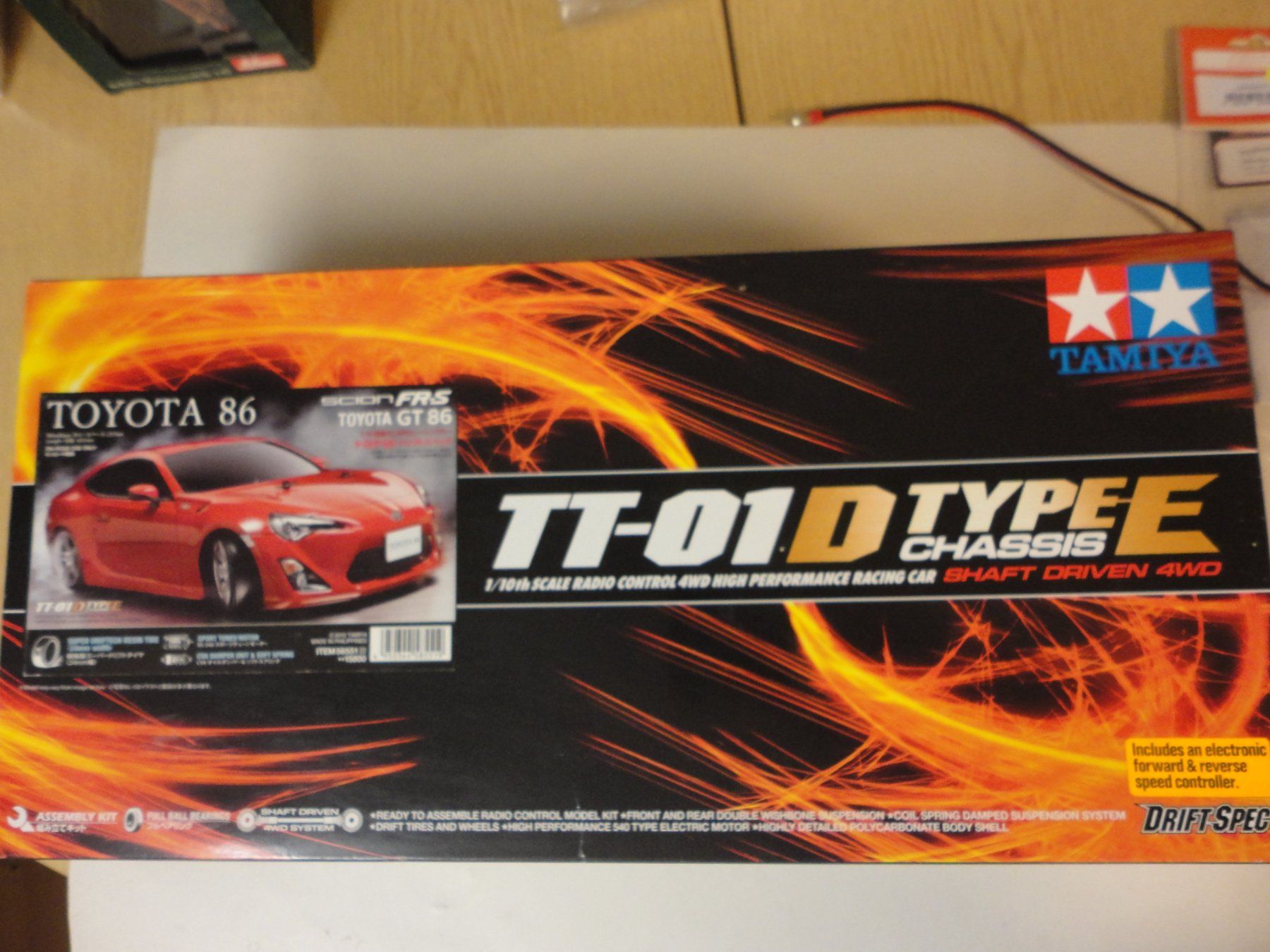 Tamiya Modellismo RC: Tamiya Toyota GT 86 Drift-Spec TT-01D Type-E Bausatz – Nuovo e nell'imballaggio originale da Horgen venduto da RcModell 1