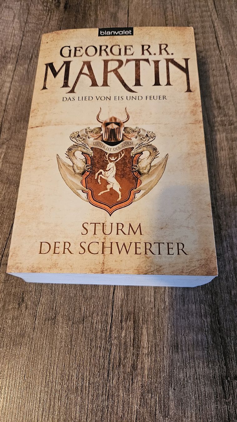 Bücher: Das Lied von Eis und Feuer 5, "Sturm der Schwerter". – Gebraucht aus Mönchaltorf von Cayrath