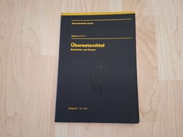 Schweizer Armee Reglement Übersetzmittel 1981