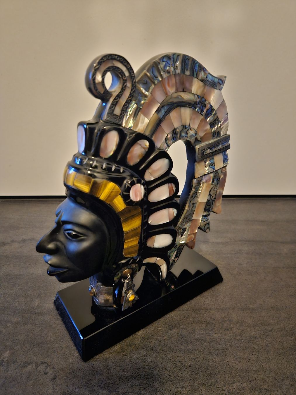 Sculture & Statue: Mexico Maya Figur Obsidian – Usato da Wädenswil venduto da ben_6kkb