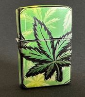 Seltenes Sammlerstück, Im Dunkeln leuchtendes 540° „Cannabis