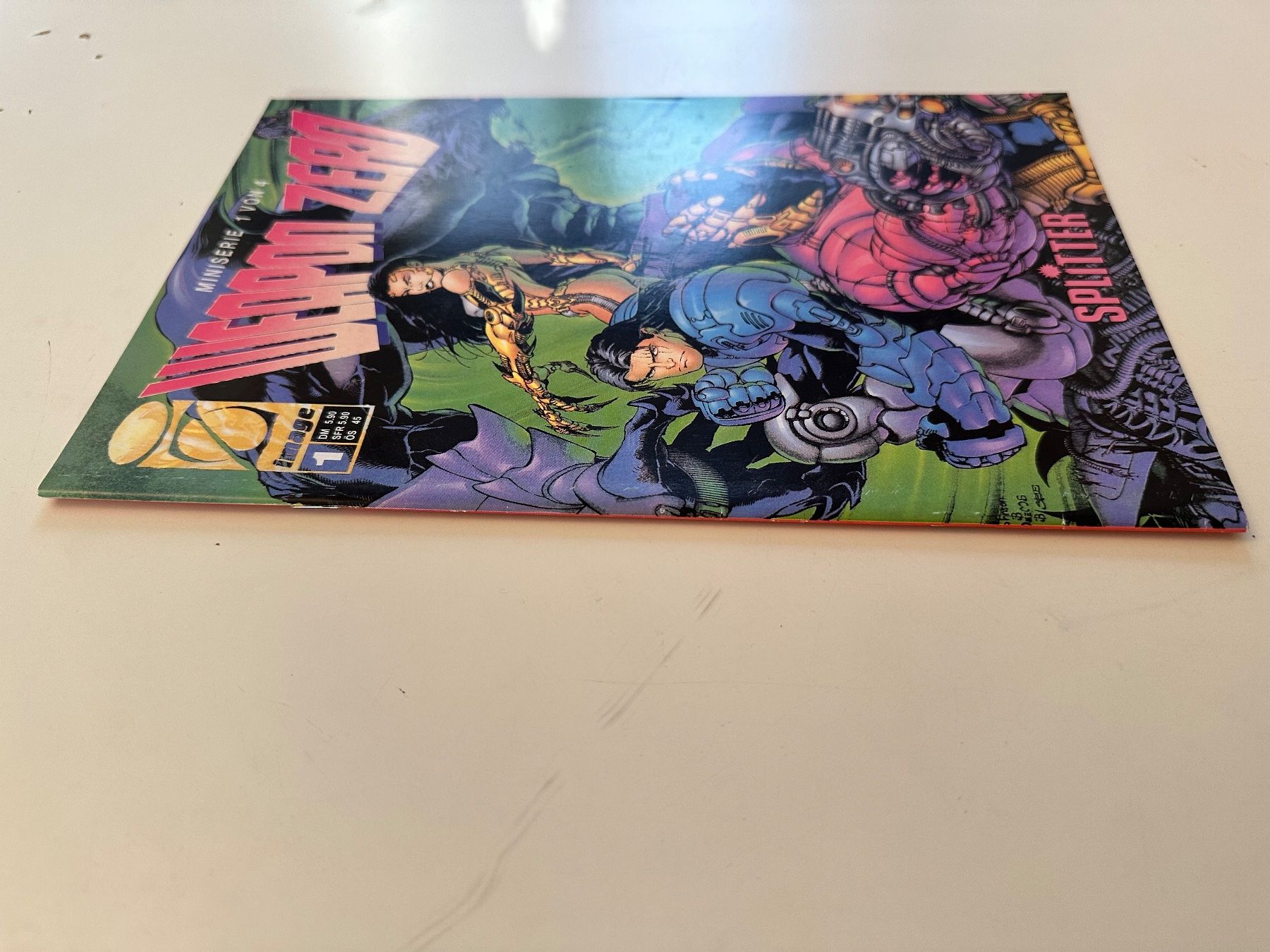 Fumetti: WEAPON ZERO BAND 1 - SPLITTER – Usato da Münsingen venduto da Ganjam 1