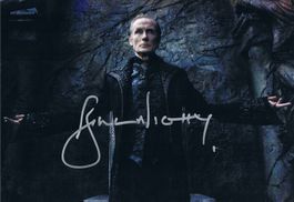 Bill Nighy 1949- Underworld Autogramm signiert Foto 20x30cm