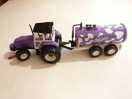 SPUR G TRAKTOR MIT ANHÄNGER SELBSTFAHREND " BESCHRIEB LESEN"