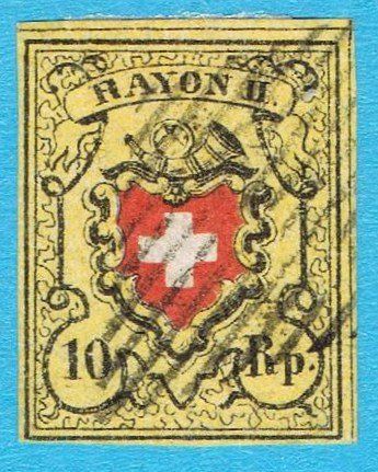 Tutti i francobolli: Rayon II T26 D LO – Usato da Biberstein venduto da Jura39