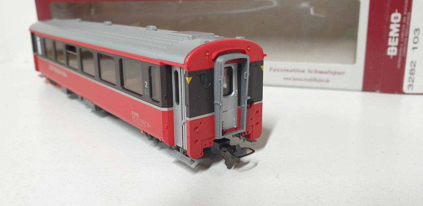 Bemo Modellini di ferrovie: Bemo RhB Bernina Express EW III  3282 103 – Nuovo (secondo la descrizione) da Geroldswil venduto da TopTrain54 6