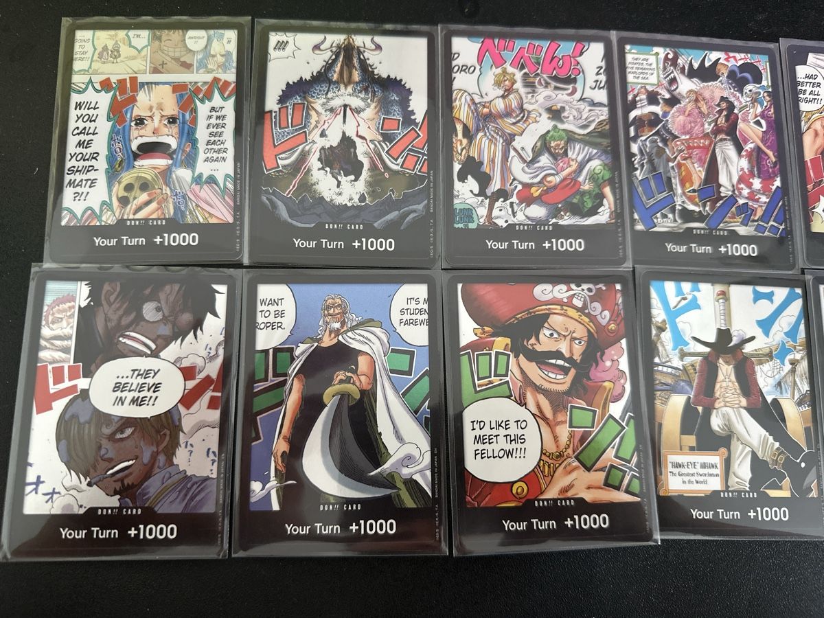 Bandai Carte collezionabili: One Piece TCG DONs from OP04-OP16 & EB04 – Nuovo (secondo la descrizione) da Embrach venduto da Dj_MiLo 1