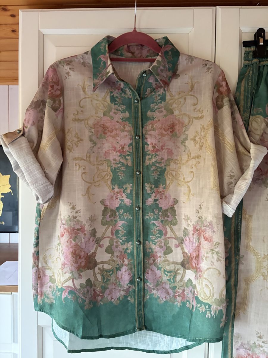 Jumpsuits: Floral Summer Blouse & Pants – Neuf (Voir description) à St.Josefen par lop_lh8d 3