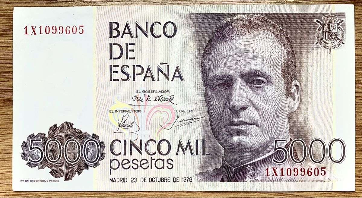 Banconote: 5000 Spanien 1979!!! Top Zustand!!! – Usato da Oberentfelden venduto da NunoLouro