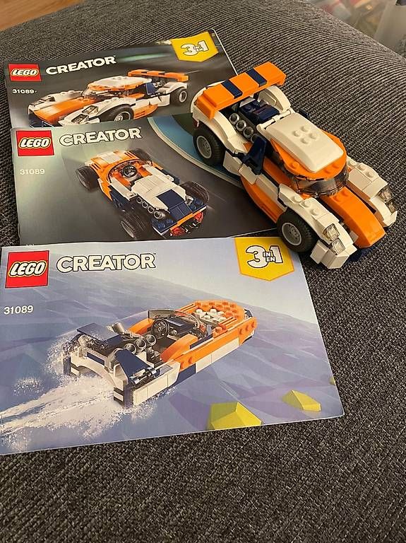 Baukästen: Lego Creator 31089 - la voiture de course – Gebraucht aus Yverdon-les-Bains von mic_v8yx