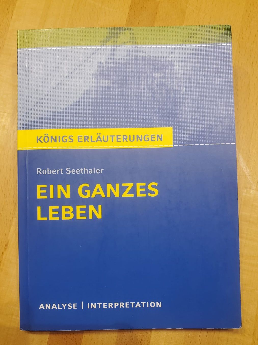 Bücher: Erläuterung von Ein ganzes Leben – Gebraucht aus Flond von St3llaH.