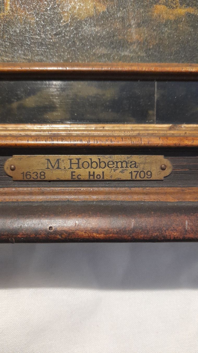 Peinture Ancienne, Ecole Hollandaise M. Hobbema 1638-1709 (Gebraucht ...