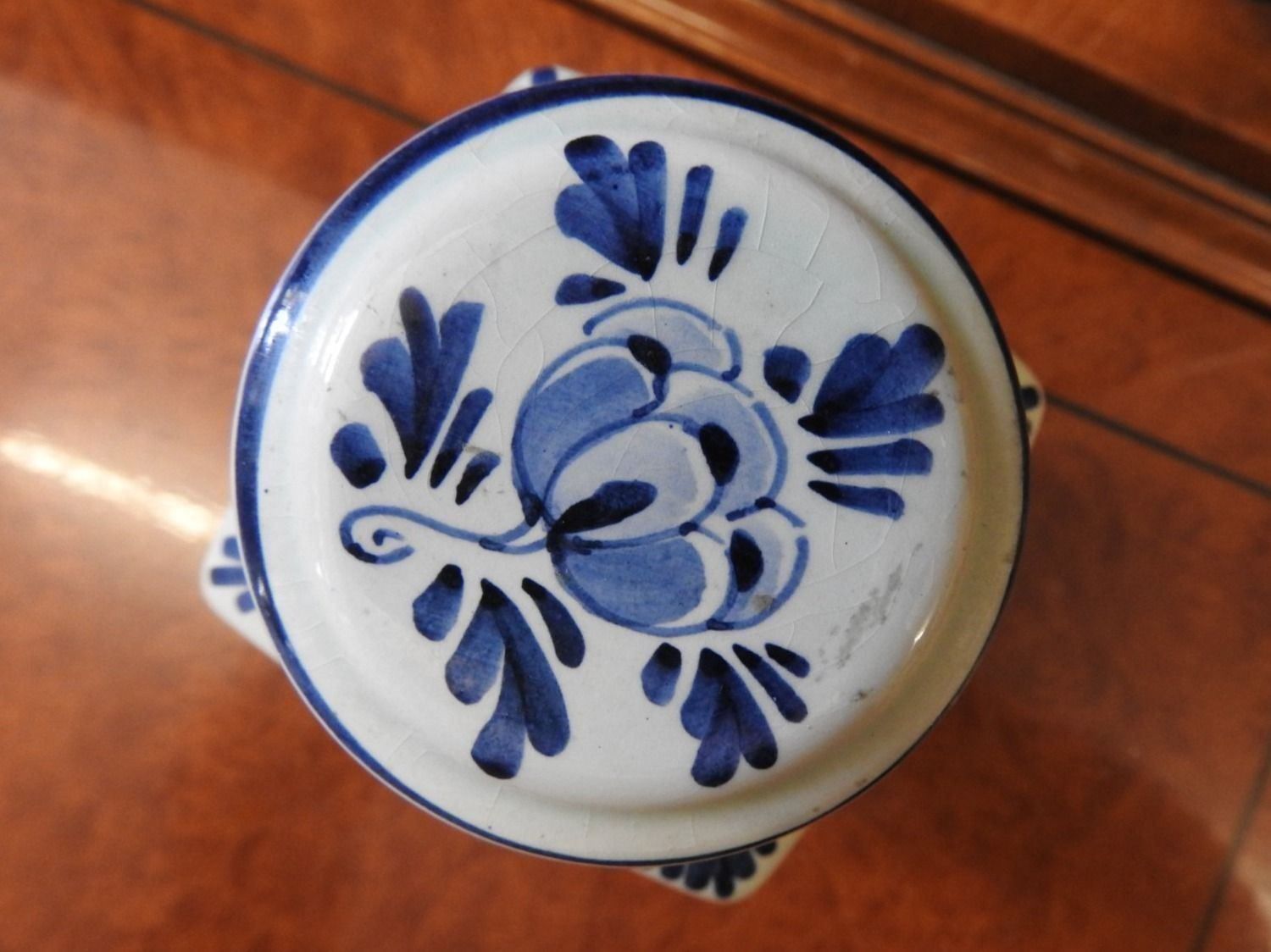 Sonstige Dekorationen & Accessoires: Teedose Delft - Porzellan – Gebraucht aus Stetten AG von Brissago25 3