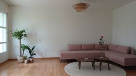 Ecksofa VIVICA, Vintage Pink + Bettsofa