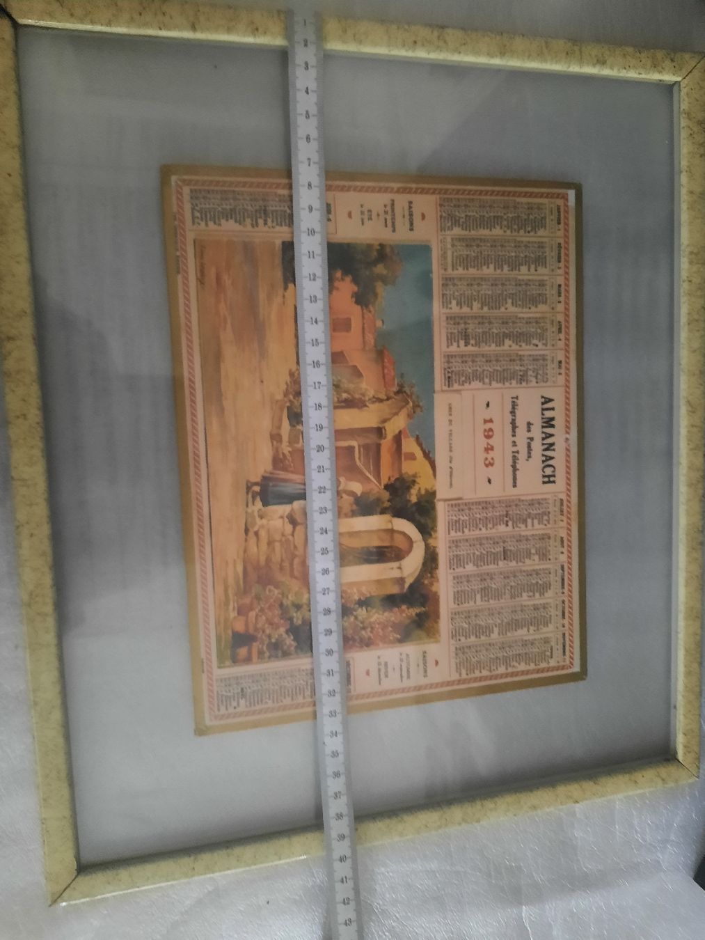 Tableaux: almanacco poste e telegrafo francese 1943 – D'occasion à Biasca par Old_6blh 3