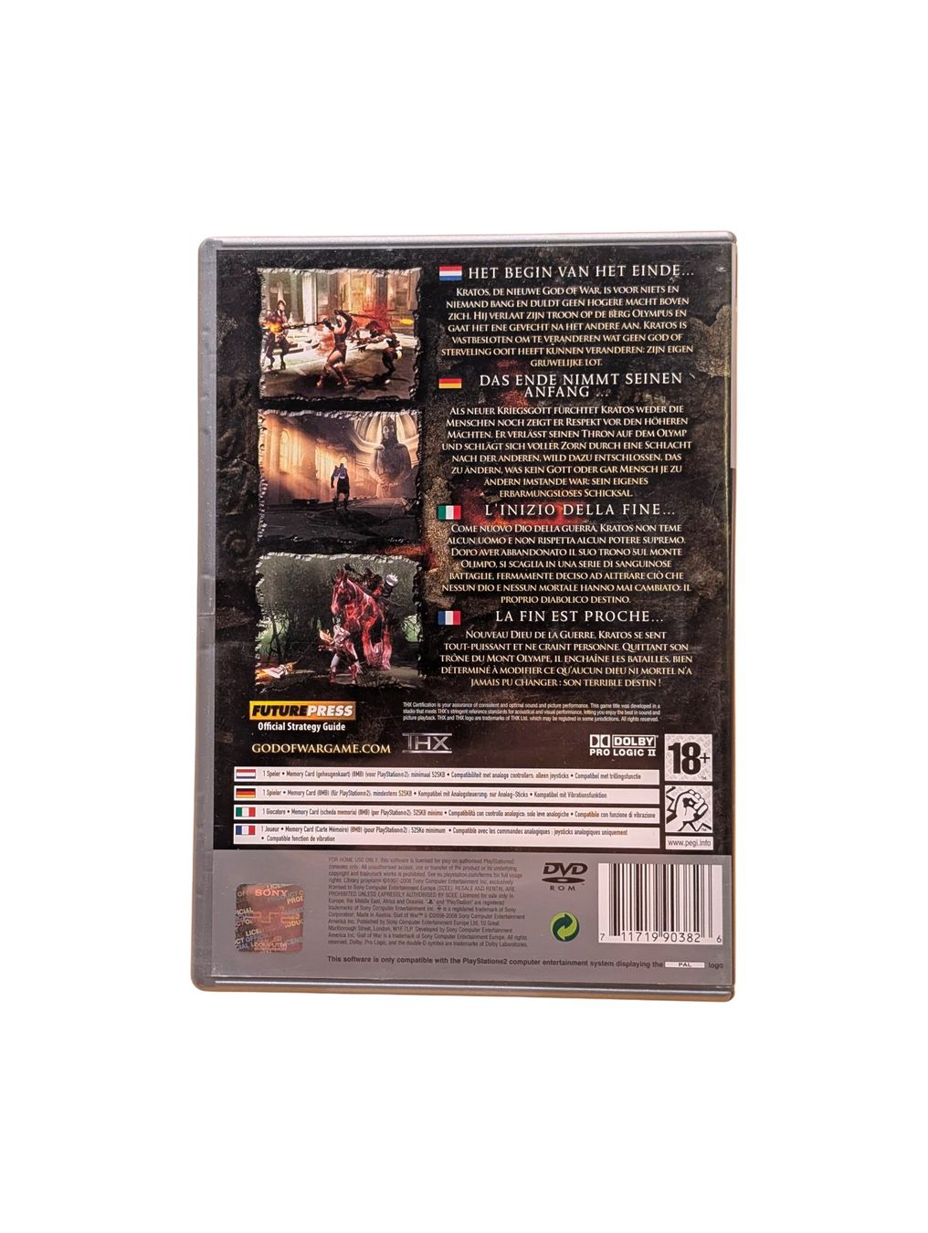 Sony Spiele: God of War 2 PlayStation 2 – Gebraucht aus Domat/Ems von IsseldorsShop 1