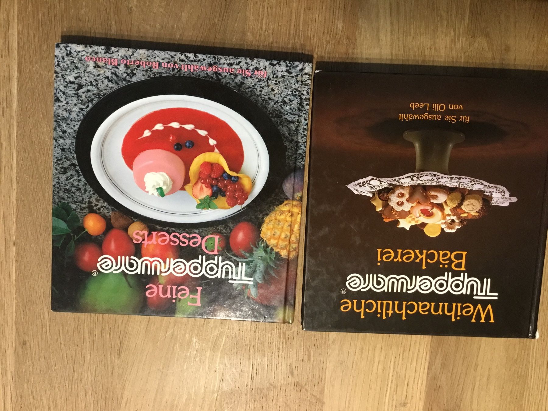 Livres: 2 Tupperware Kochbücher Backbücher – D'occasion à Triesen par Trisuna