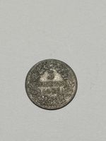 Pièce de monnaie 3 Kreuzer 1848 état d'usage 1,12g