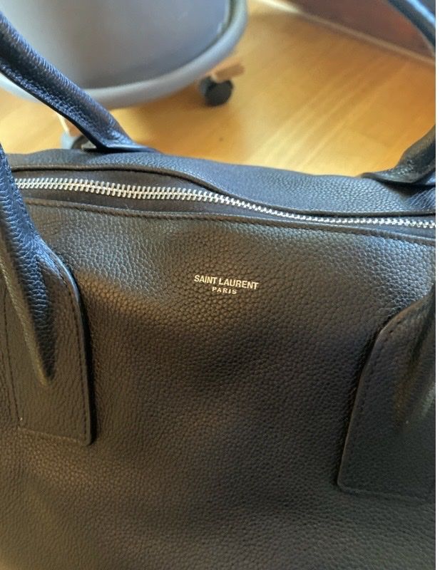 Saint Laurent Taschen: Saint Laurent Duffle Bowling Bag - Black Leather - New – Neu und originalverpackt aus Buttikon SZ von Maxwelltime 2