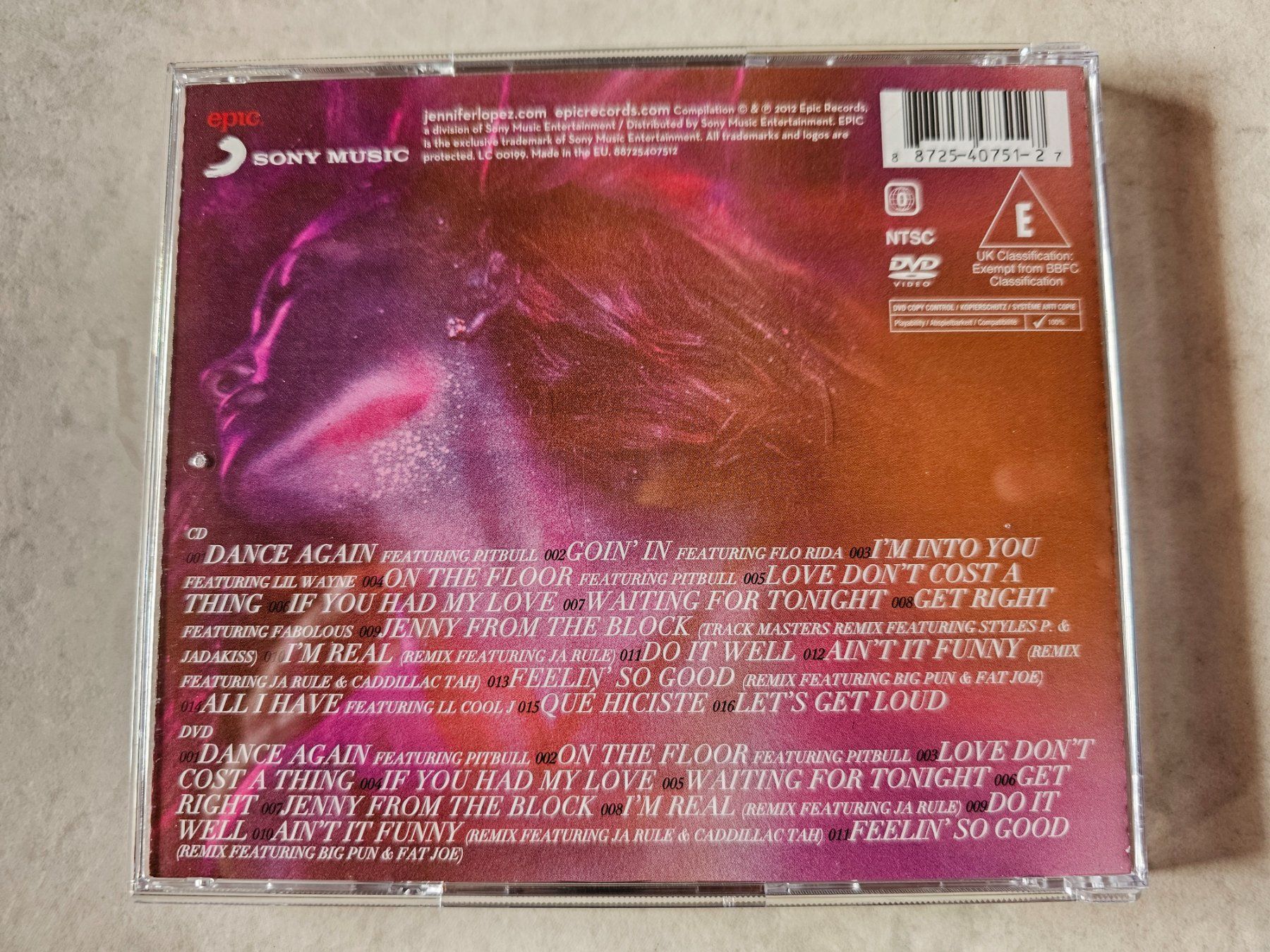 CDs: Jennifer Lopez  -  Dance Again / The Hits / CD + DVD – Gebraucht aus Schneisingen von  1